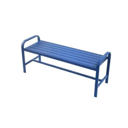 ม้านั่งสนามอะลูมิเนียม ARTGARDEN & DECOR รุ่น LOFT CHAIR ขนาด 125*42*52 ซม สีน้ำเงิน_3